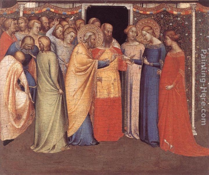 Bernado Daddi The Marriage of the Virgin